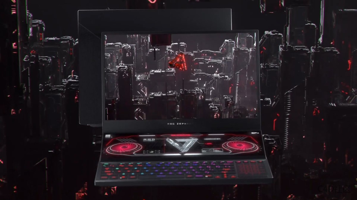 华硕笔记本产品特效动画-ROG ZEPHYRUS系列笔记本