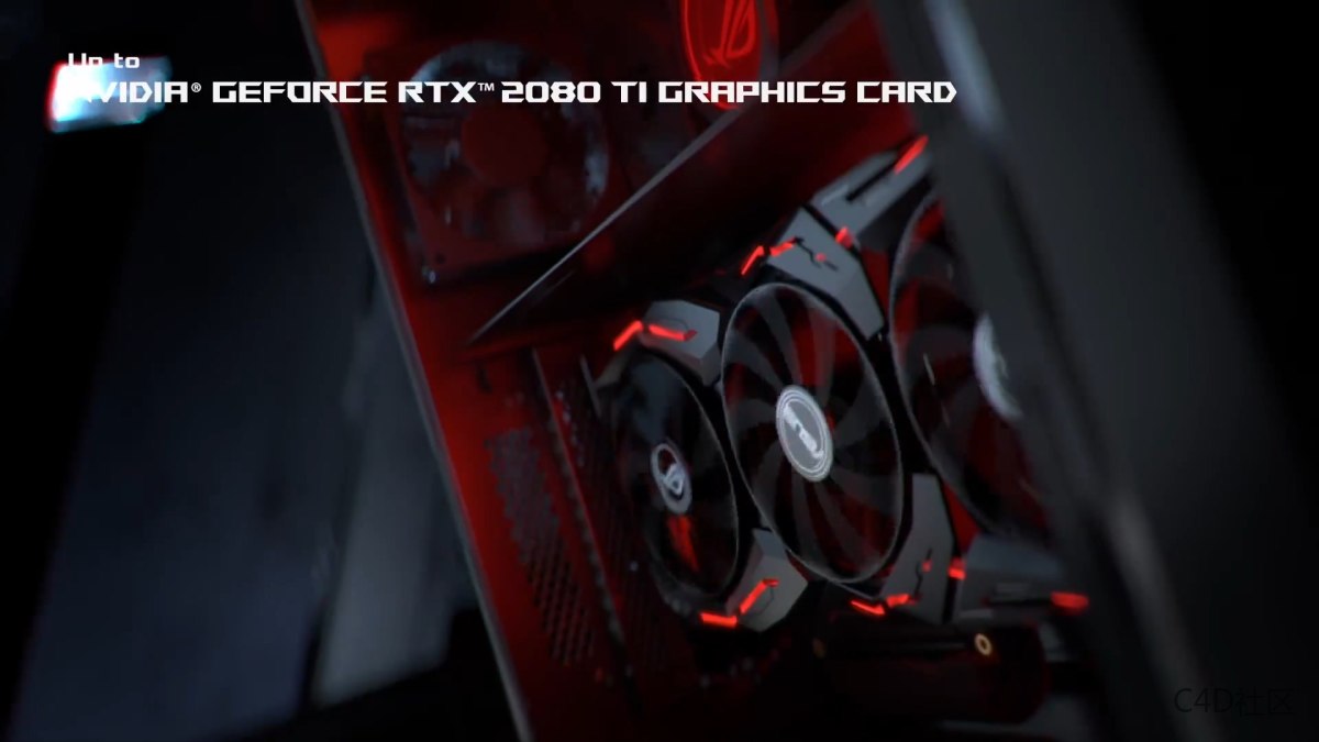 华硕ROG STRIX CR35电脑机箱动画- 大师级的操作太强了