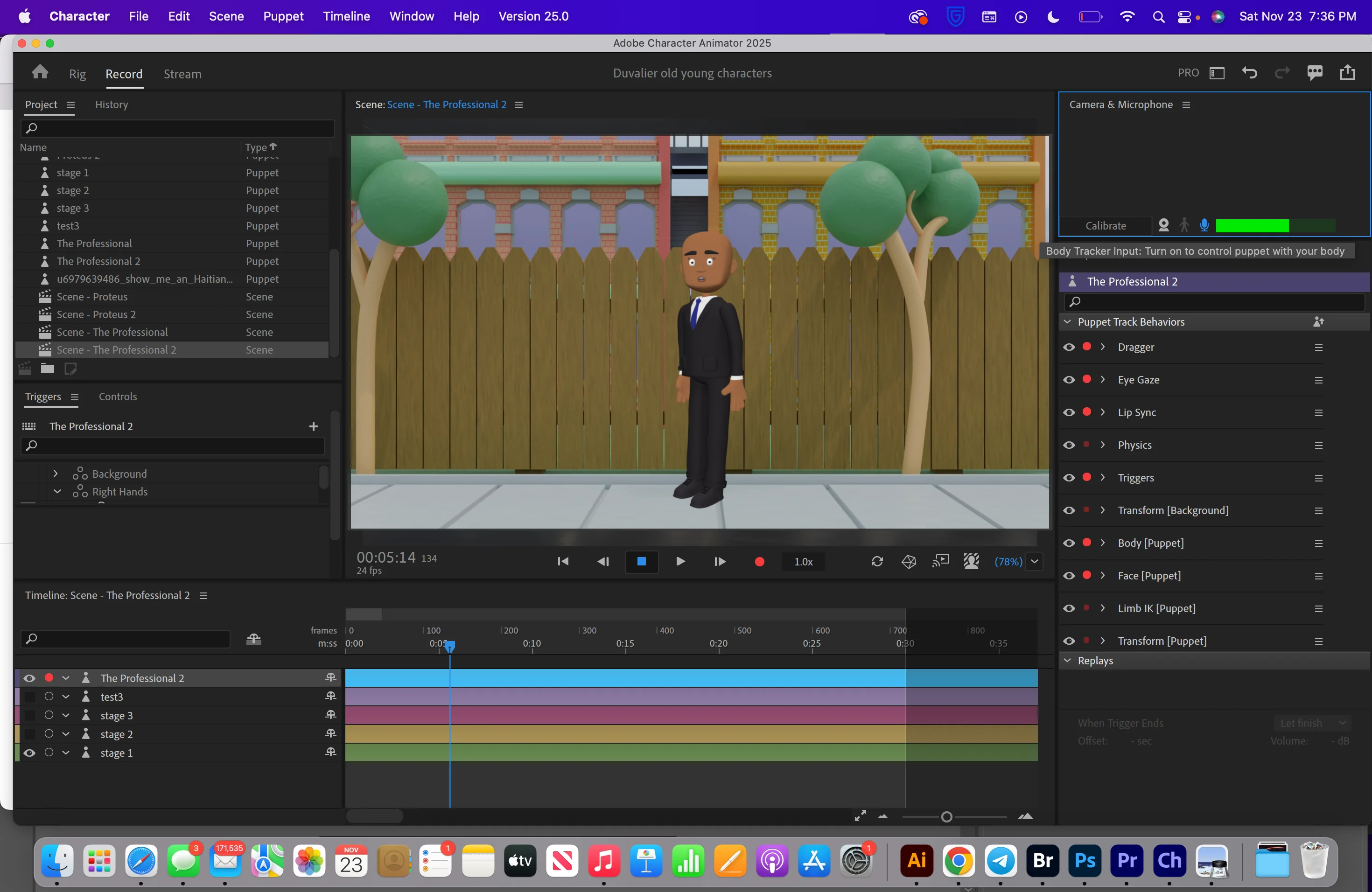 Adobe Character Animator 2025 v25.0.0.46 2D动画制作软件