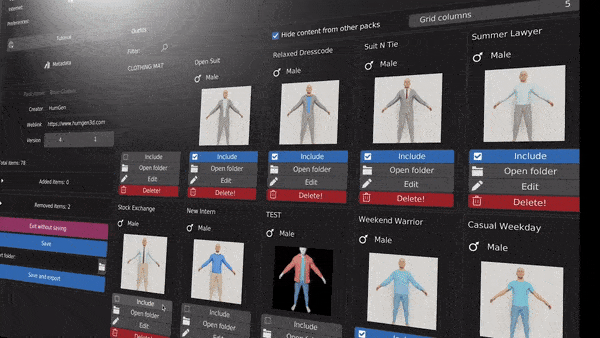 Human Generator Ultimate 4.0.27 Blender 三维人物模型生成器