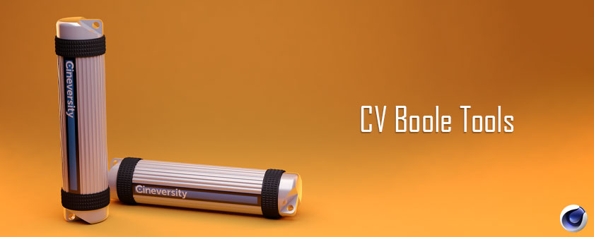 CV-Boole Tools 1.1 Fro Cinema 4D 快速布尔插件