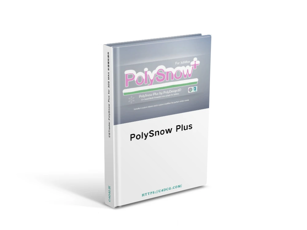 CGTrader PolySnow Plus 1.04 for 3DS MAX 积雪模拟插件