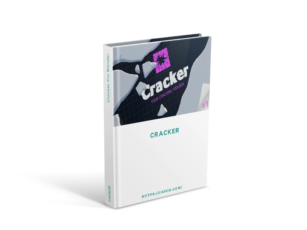 Cracker V1.7.35 Fro Blender 自定义破碎裂纹插件