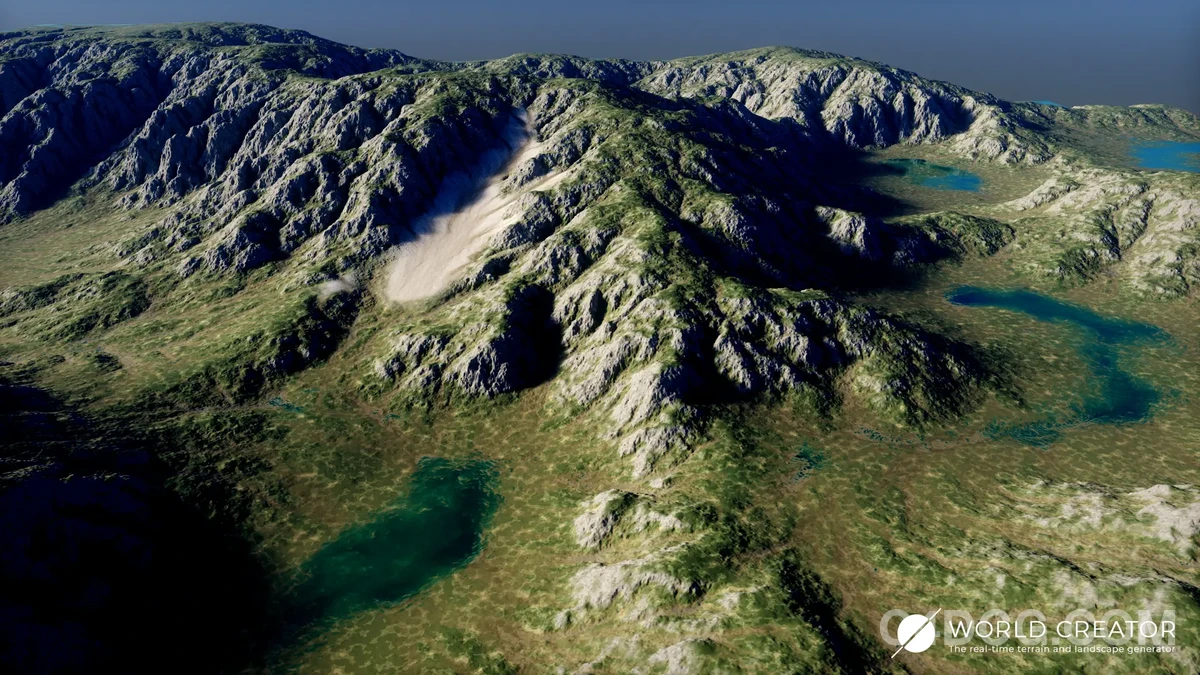 World Creator 2025.1 beta GPU实时三维地形景观生成器软件