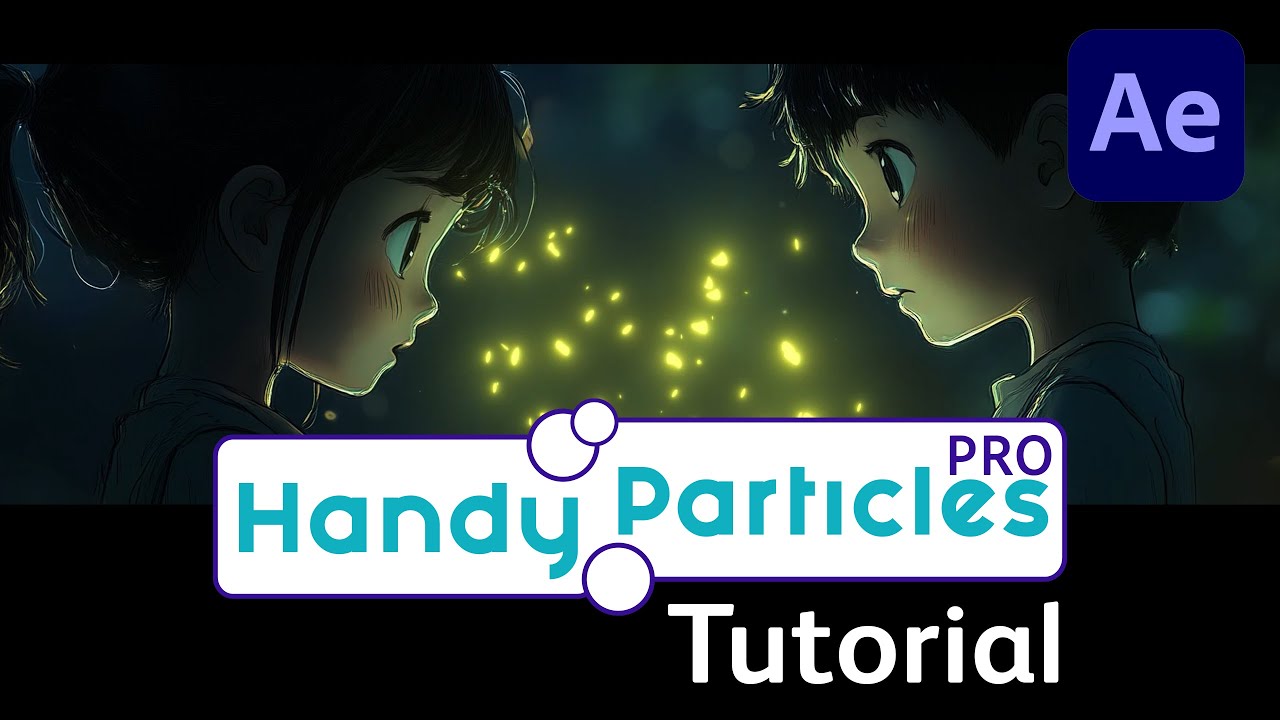 Handy Particles Pro v1.0.3 fro After Effects 粒子特效导出json文件脚本