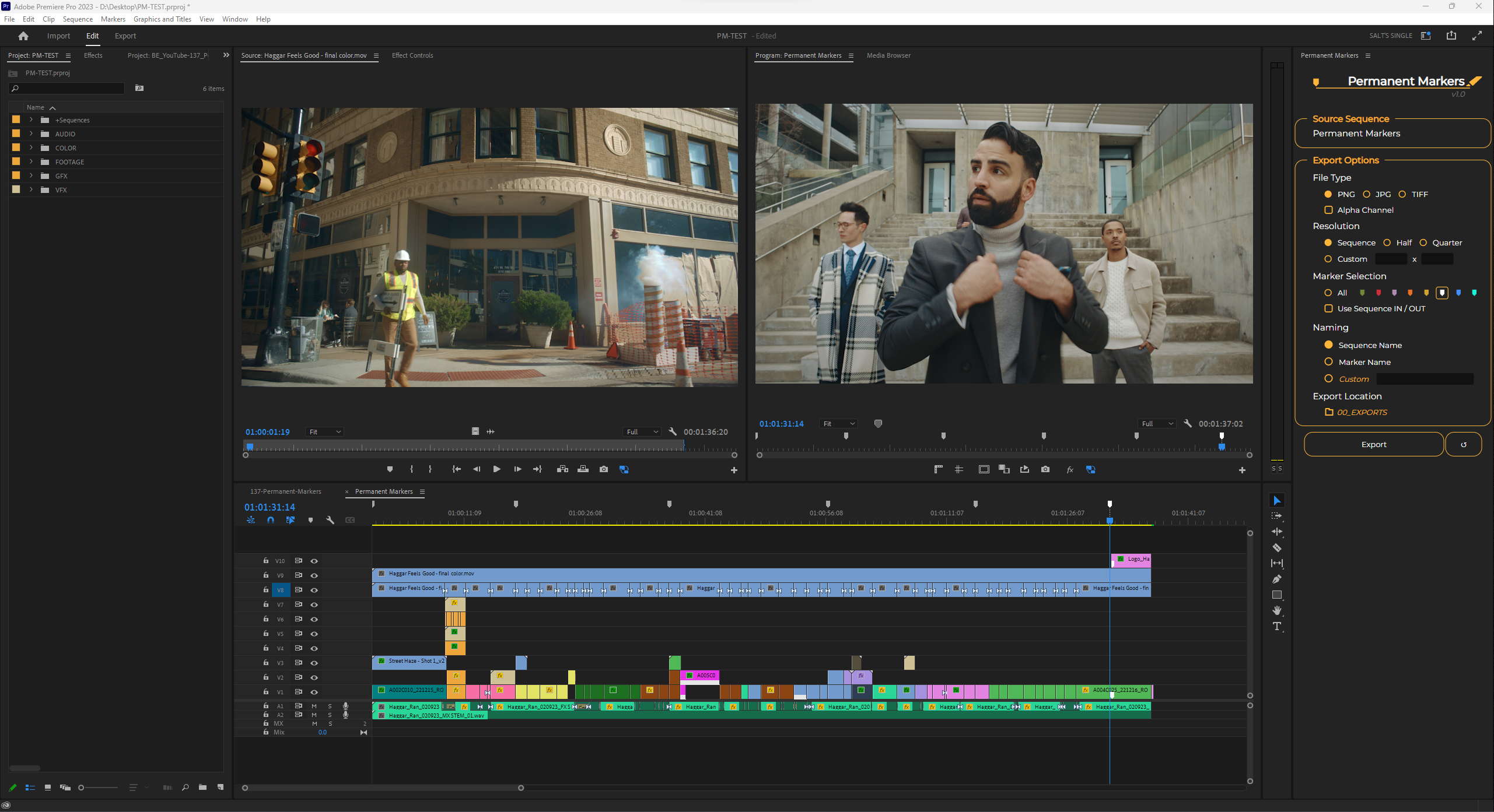 Permanent Markers V1.0.3 fro Premiere 静帧图片导出脚本