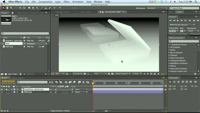 Frischluft Lenscare V1.5.4 fro After Effects 镜头景深虚焦模糊插件