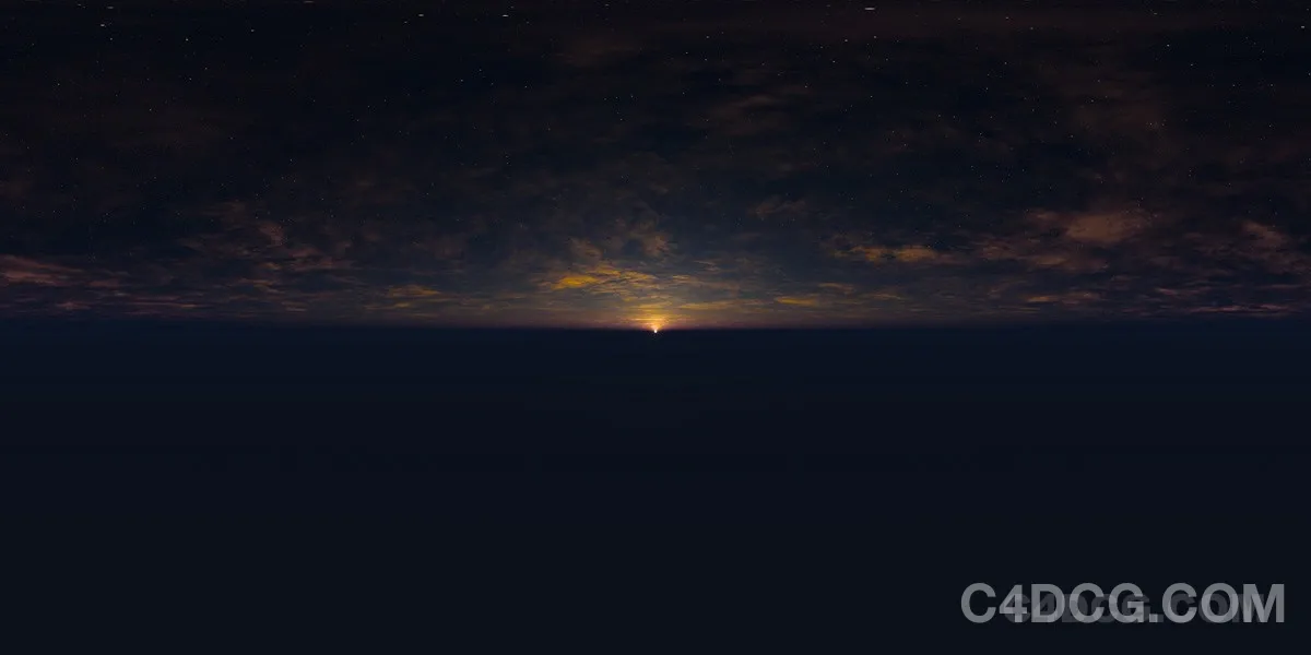 全景天空HDR贴图-星光初露