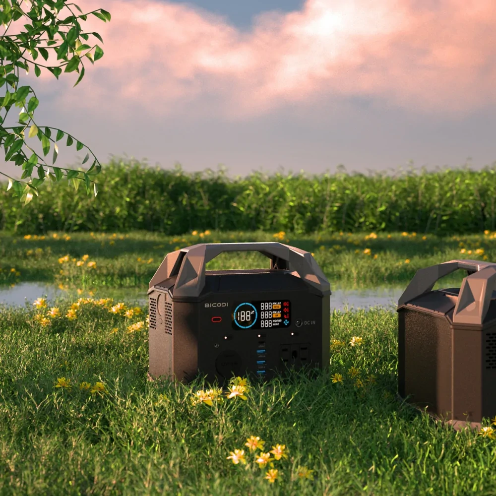 野外草林植物池塘3D场景-Octane材质