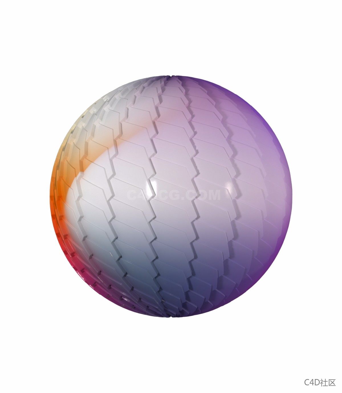 无缝置换贴图-倾斜刻度纹理