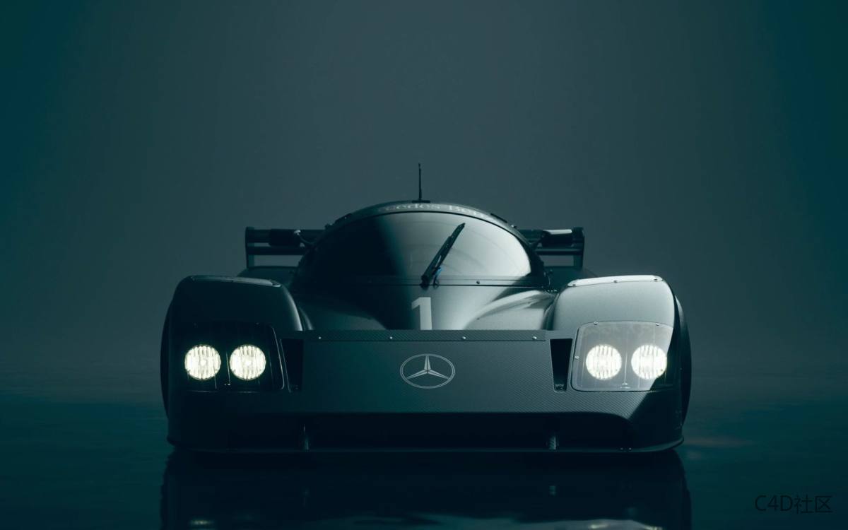 Animation C11 奔驰汽车展示广告
