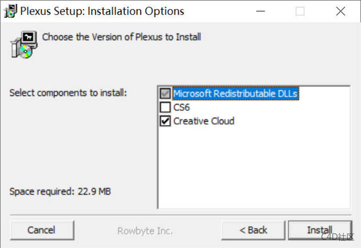 Rowbyte Plexus V3.2.7 Fro After Effects三维粒子插件