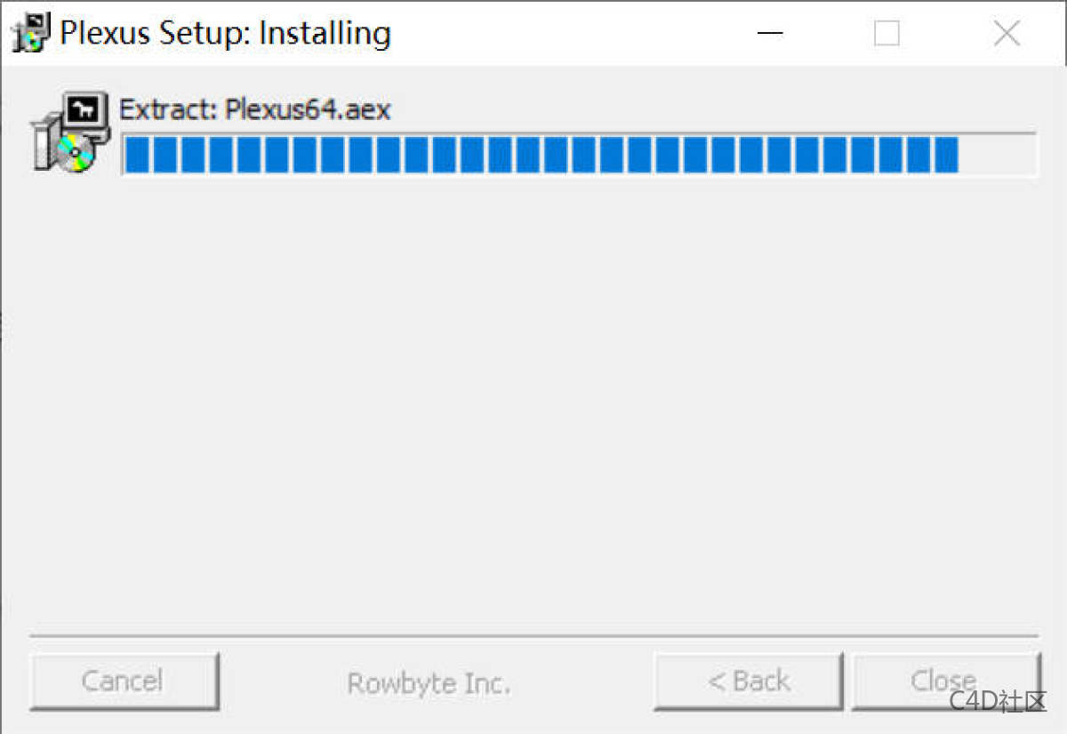 Rowbyte Plexus V3.2.7 Fro After Effects三维粒子插件