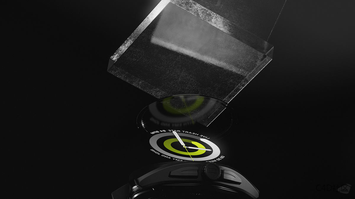 Heuer Smart Sports Watch 产品动画