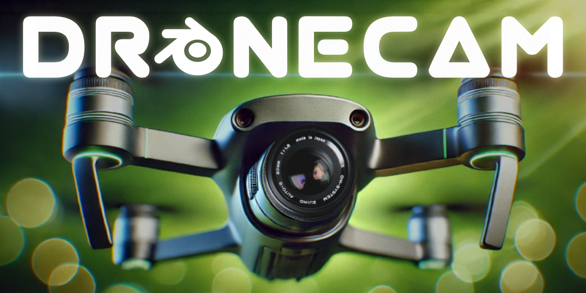 DroneCam V2.0.6 fro Blender 航拍镜头动画插件