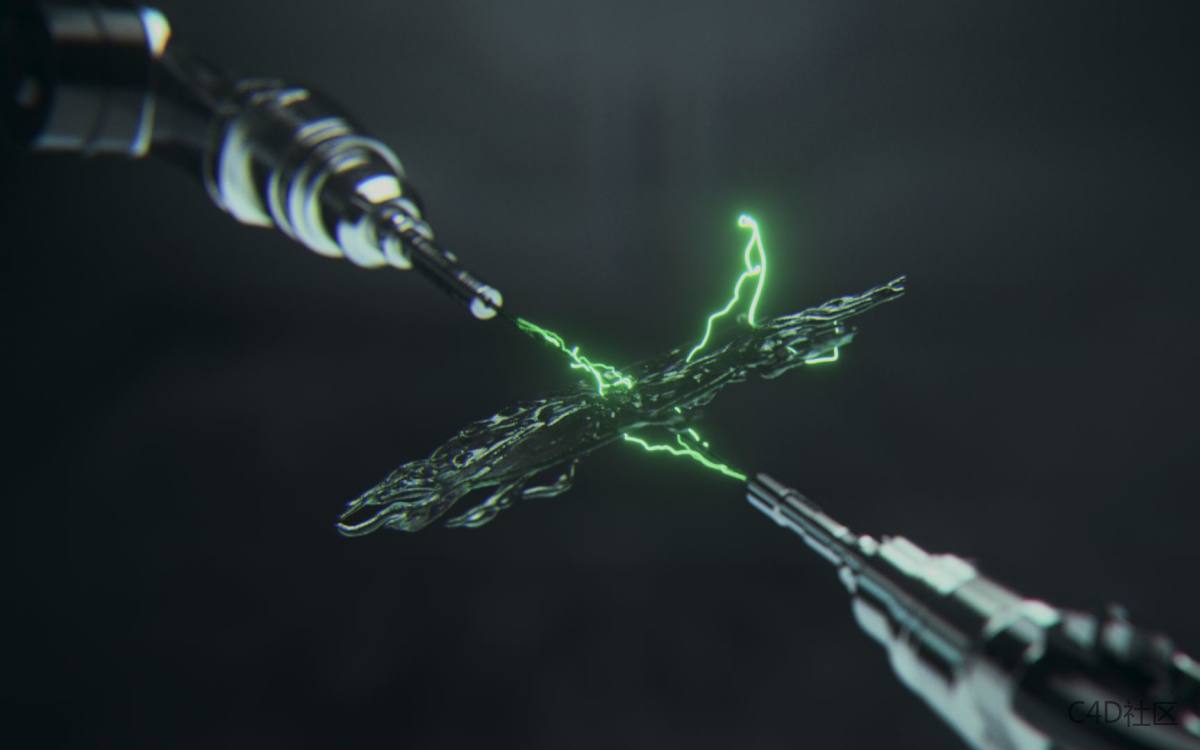 蛇蛇鼠标垫广告宣传片 出色的腐蚀特效