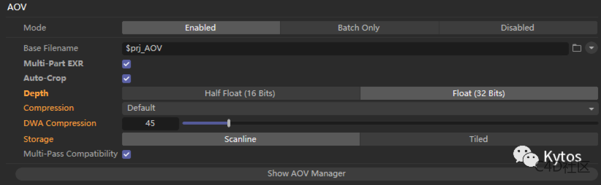Redshift 渲染设置 AOV 011