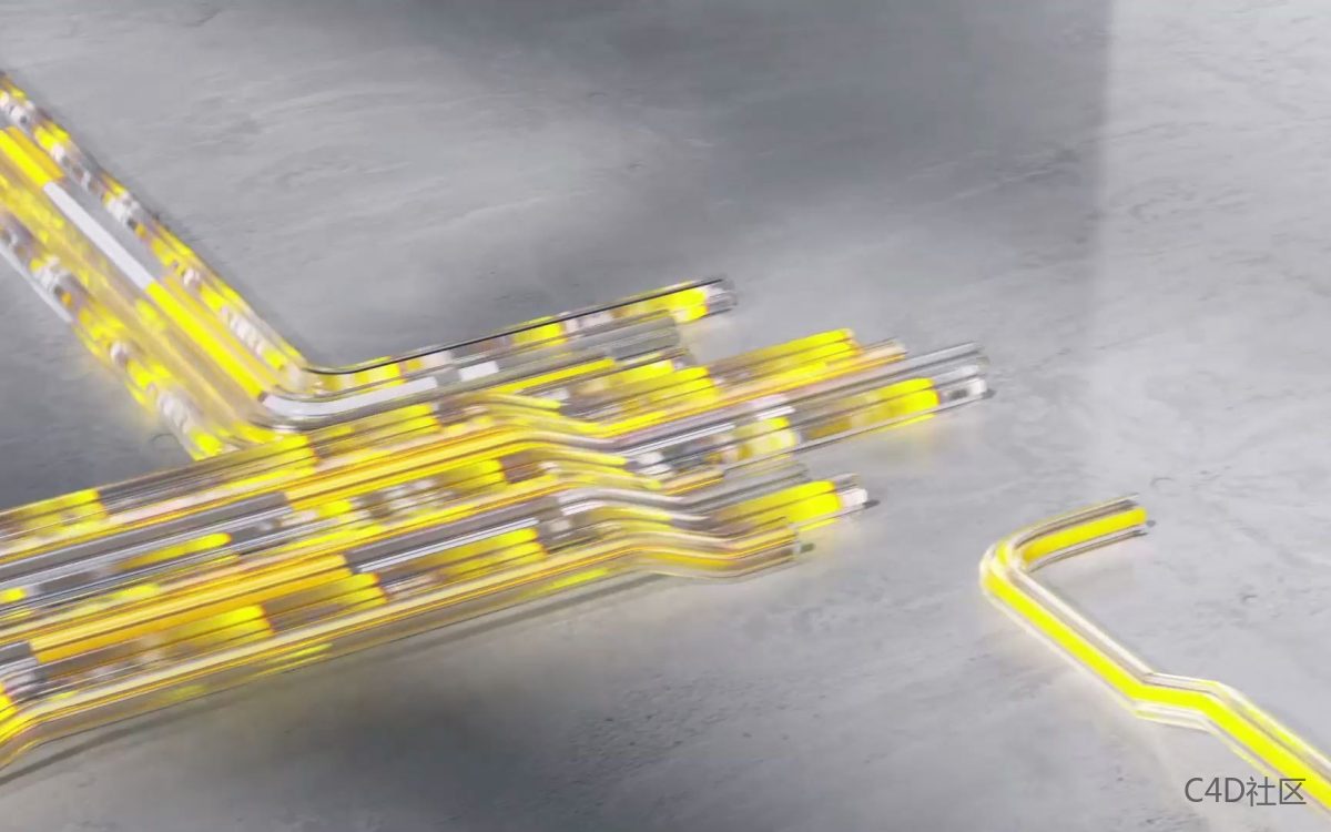 C4d动效灵感l简约不简单 临摹必备