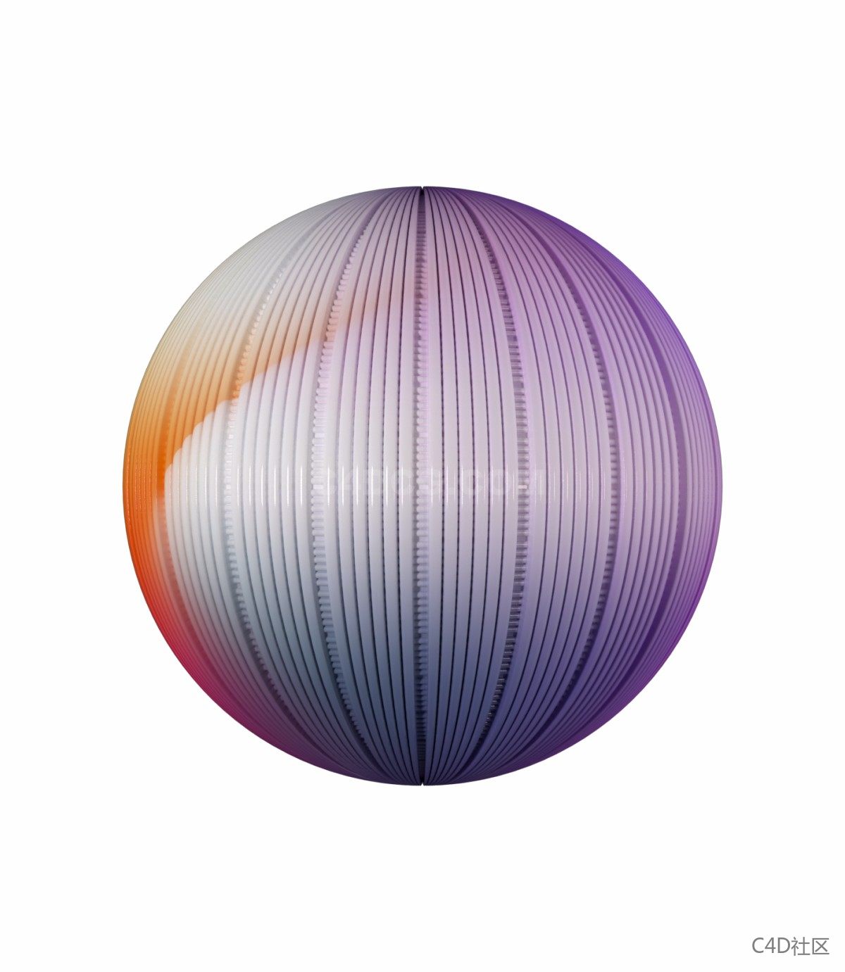 方形条纹置换纹理贴图