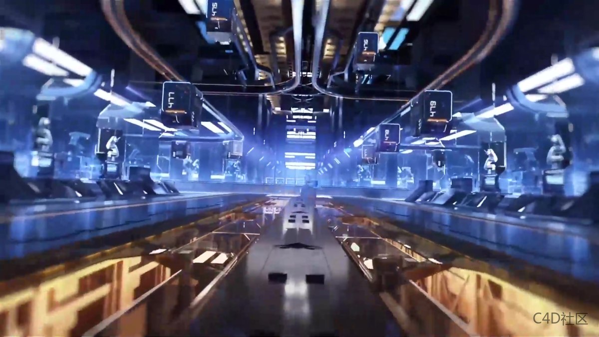 芯片类动态表现视频-转场很优秀