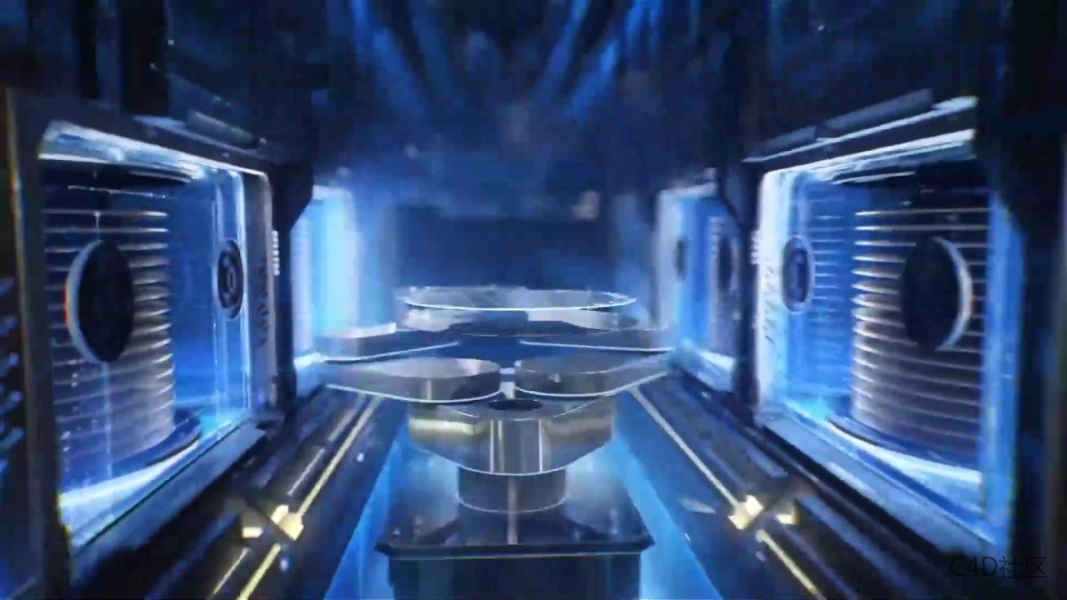 芯片类动态表现视频-转场很优秀