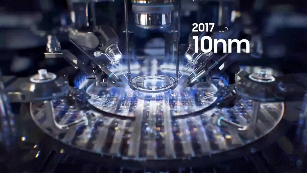 芯片类动态表现视频-转场很优秀