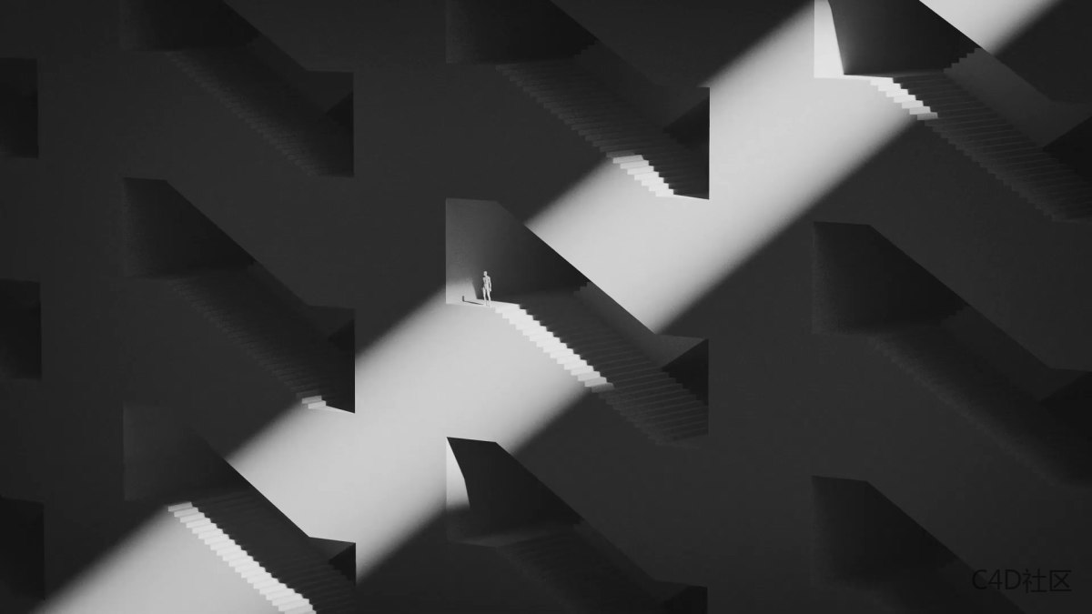 提升审美的灵感动态视频-光影动画