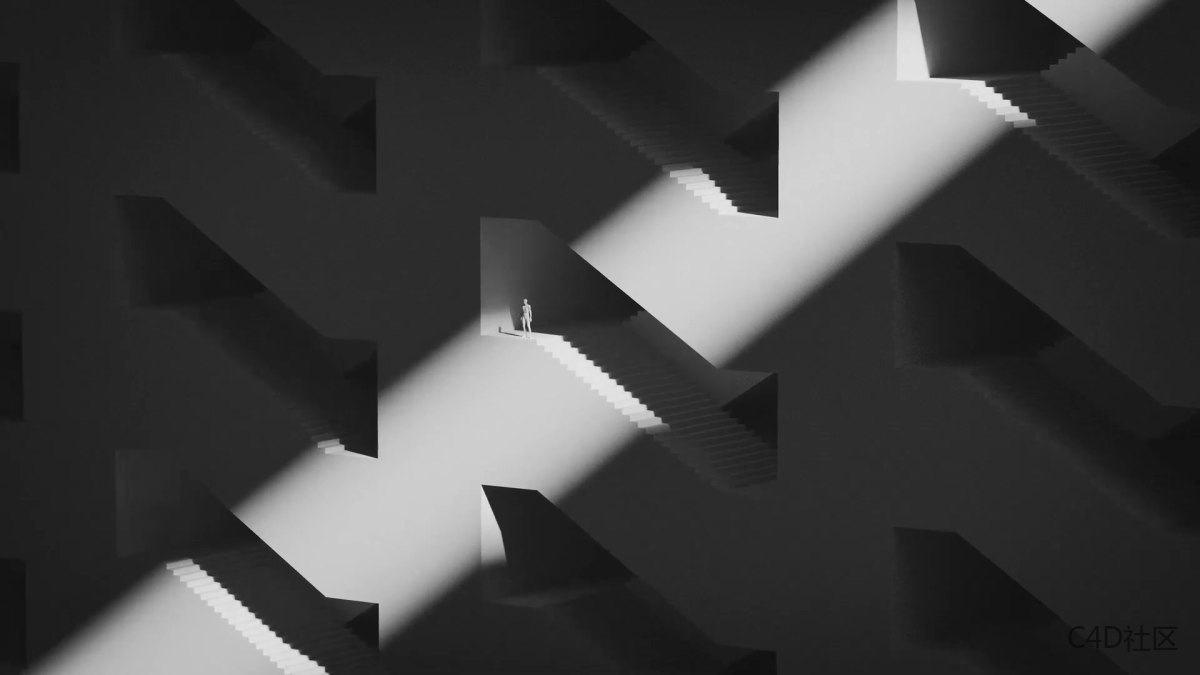 提升审美的灵感动态视频-光影动画