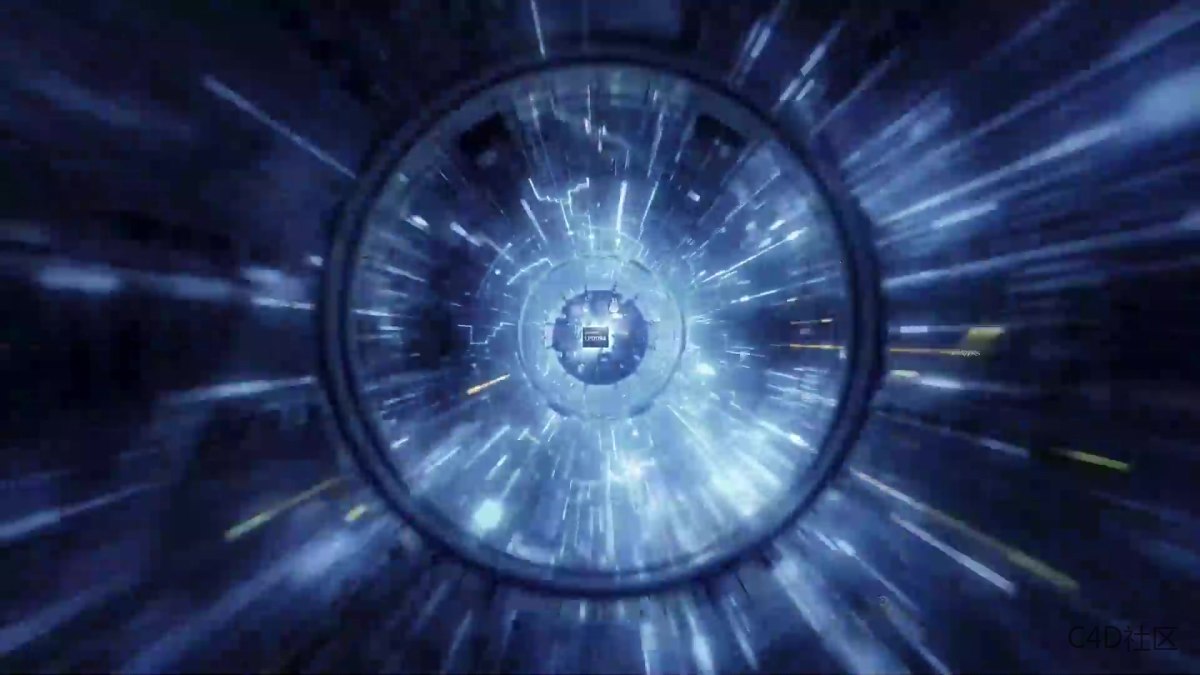 三星智能芯片类特效动画 出色的科技芯片灵感动态视频