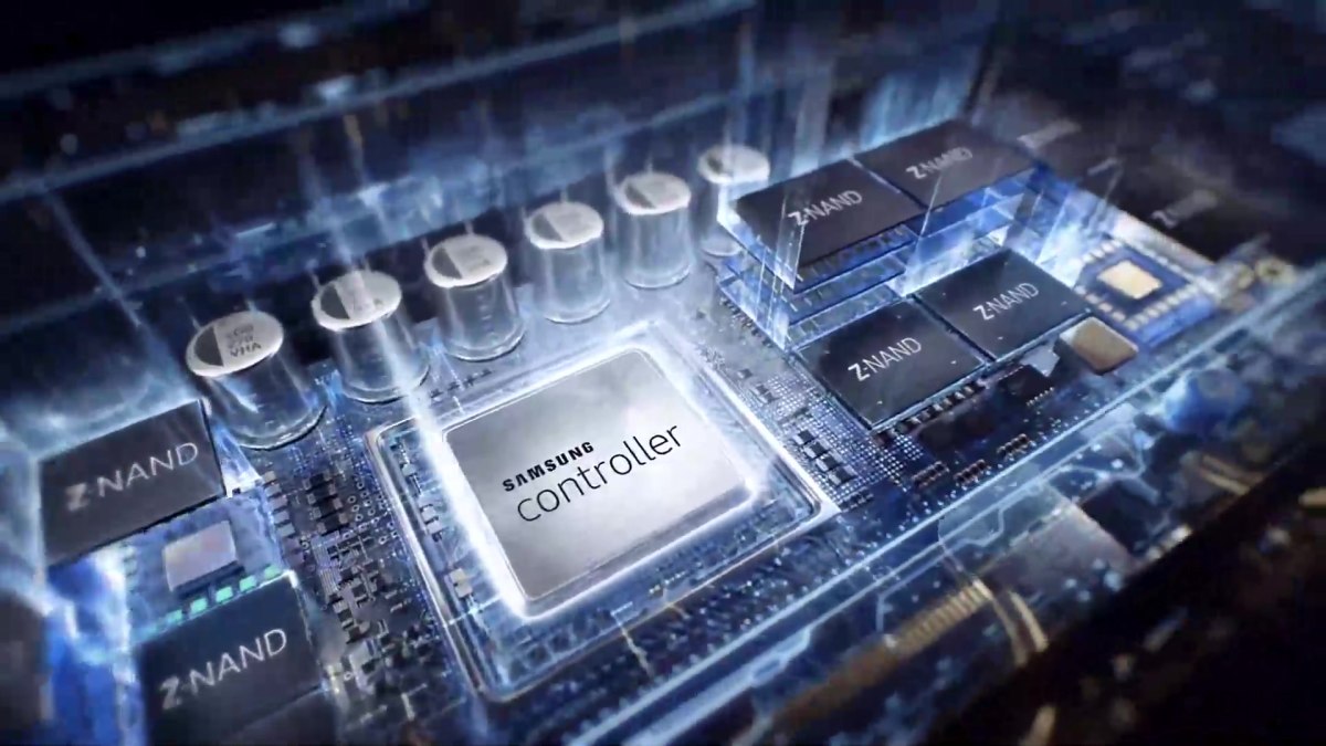 三星智能芯片类特效动画 出色的科技芯片灵感动态视频