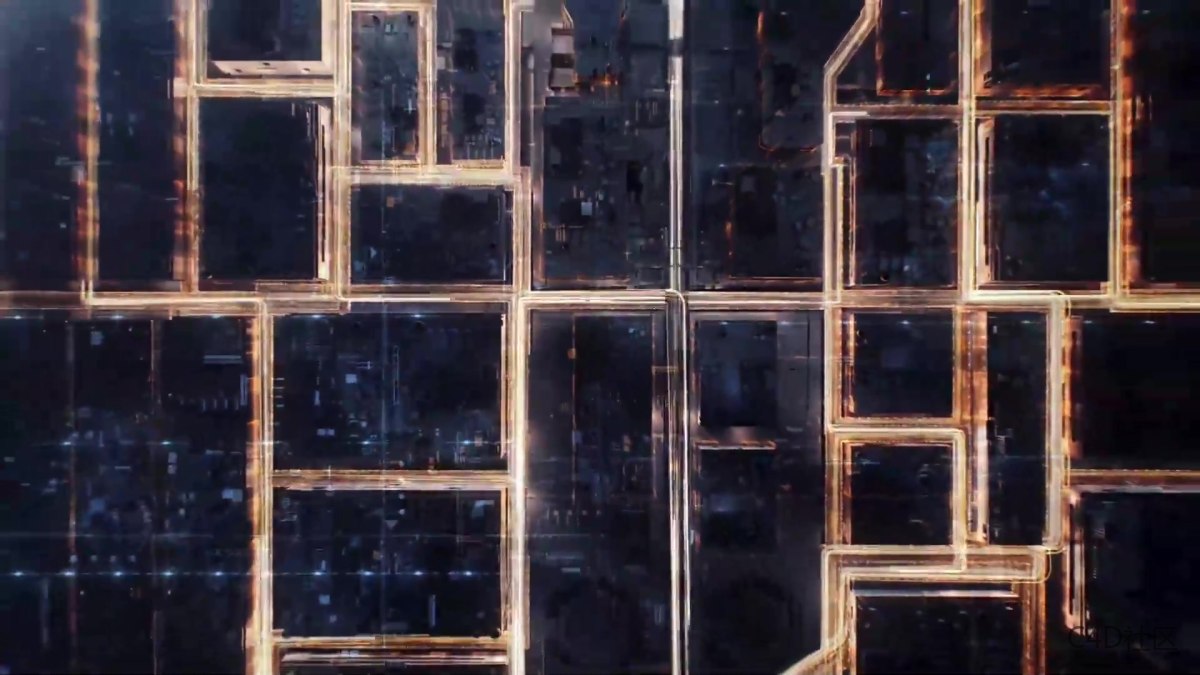 三星智能芯片类特效动画 出色的科技芯片灵感动态视频