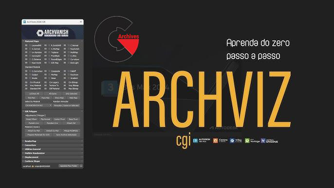 ArchToolz 2024.320 for 3ds Max 多功能材质转换器工具