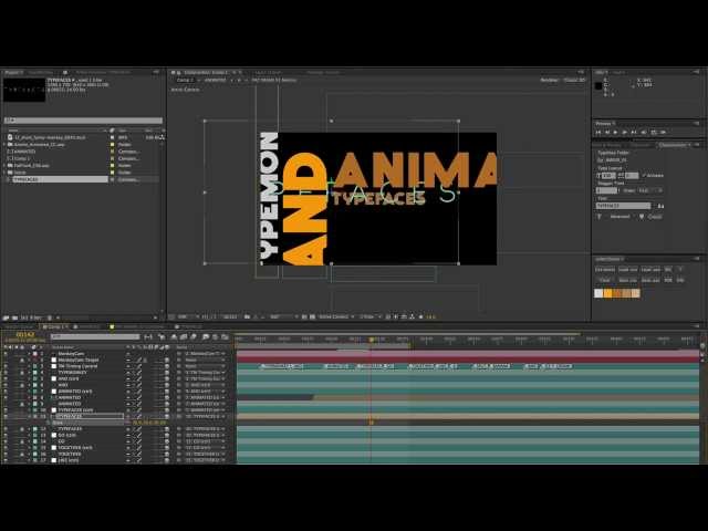 TypeMonkey v1.26 fro After Effects 文字运动排版脚本
