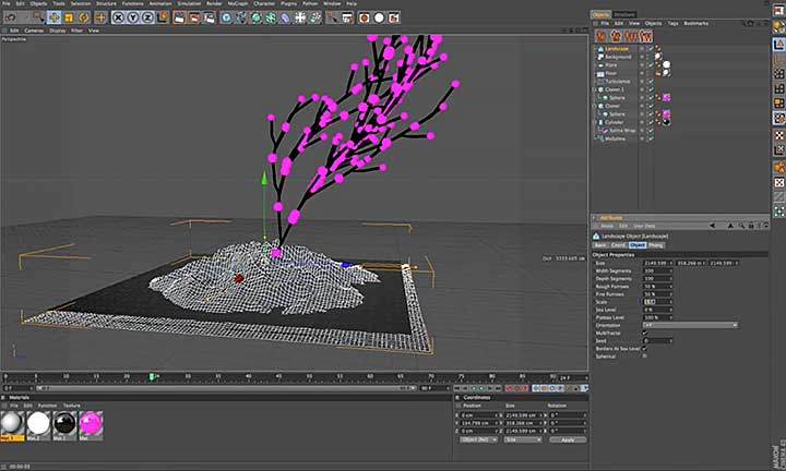 Magic Xtree 1.0 Fro Cinema 4D 树木生成插件