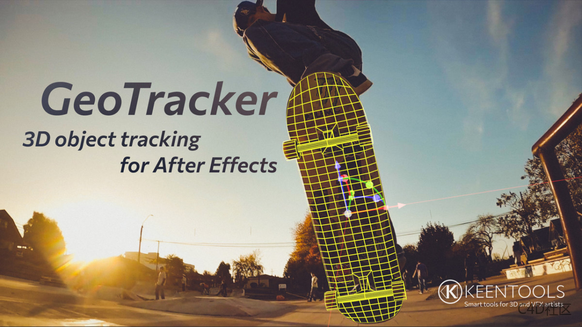 Keentools GeoTracker v2024.3.0 for After Effects 三维对象跟踪插件