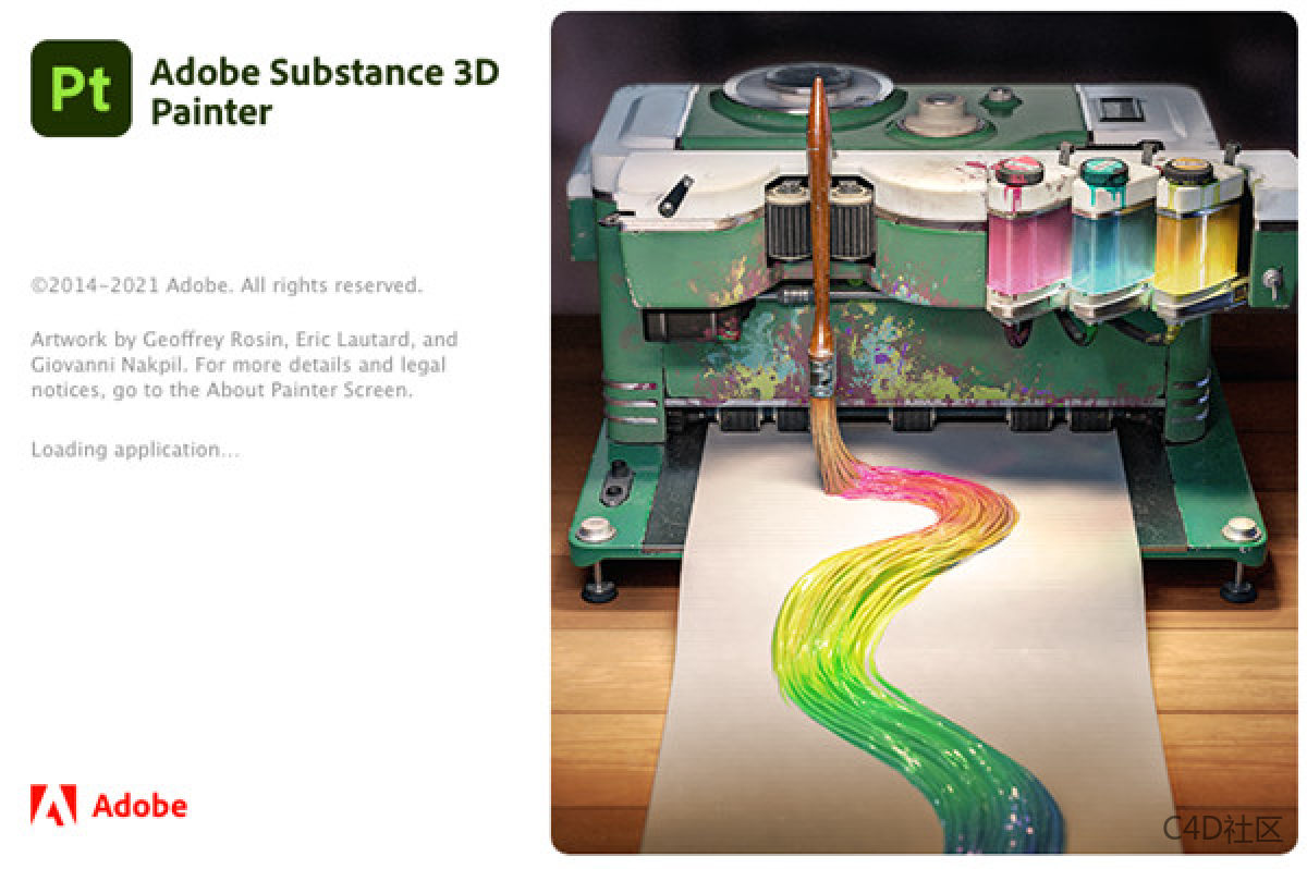 Adobe Substance 3D Painter v11.0.1 3D材质纹理制作软件