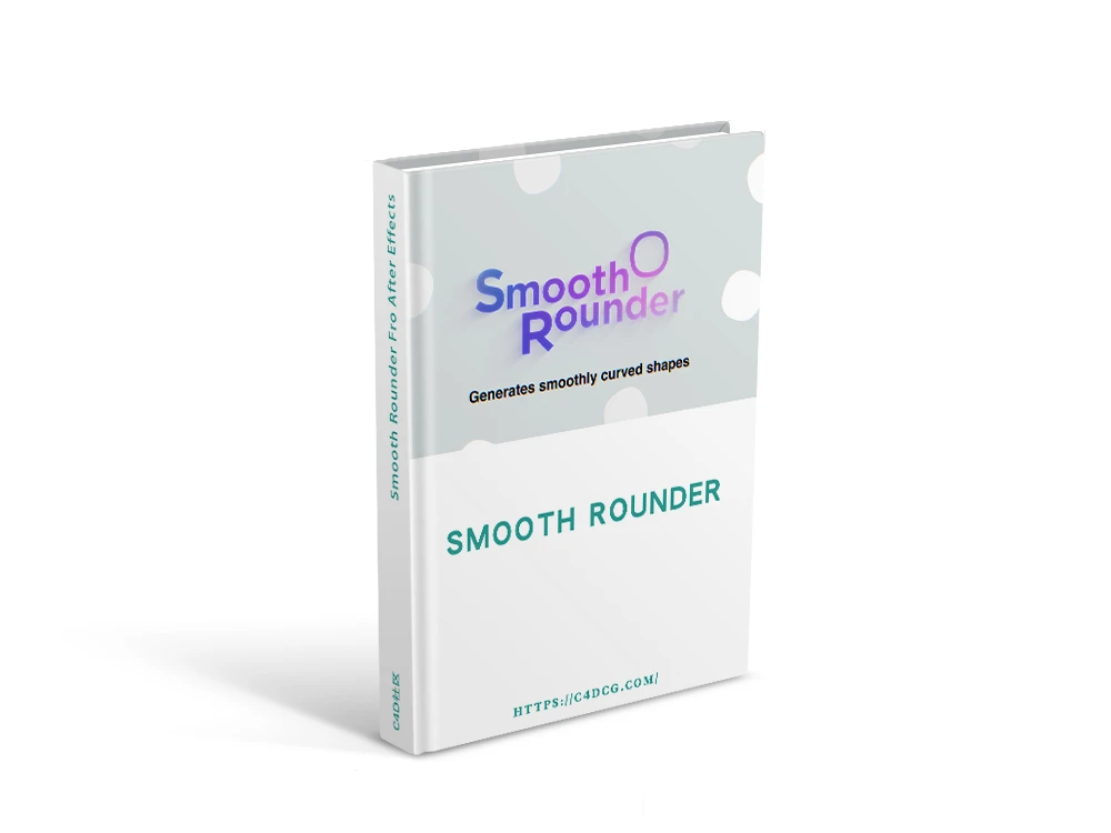 Smooth Rounder v1.04 Fro After Effects 形状图层平滑弯曲圆角脚本
