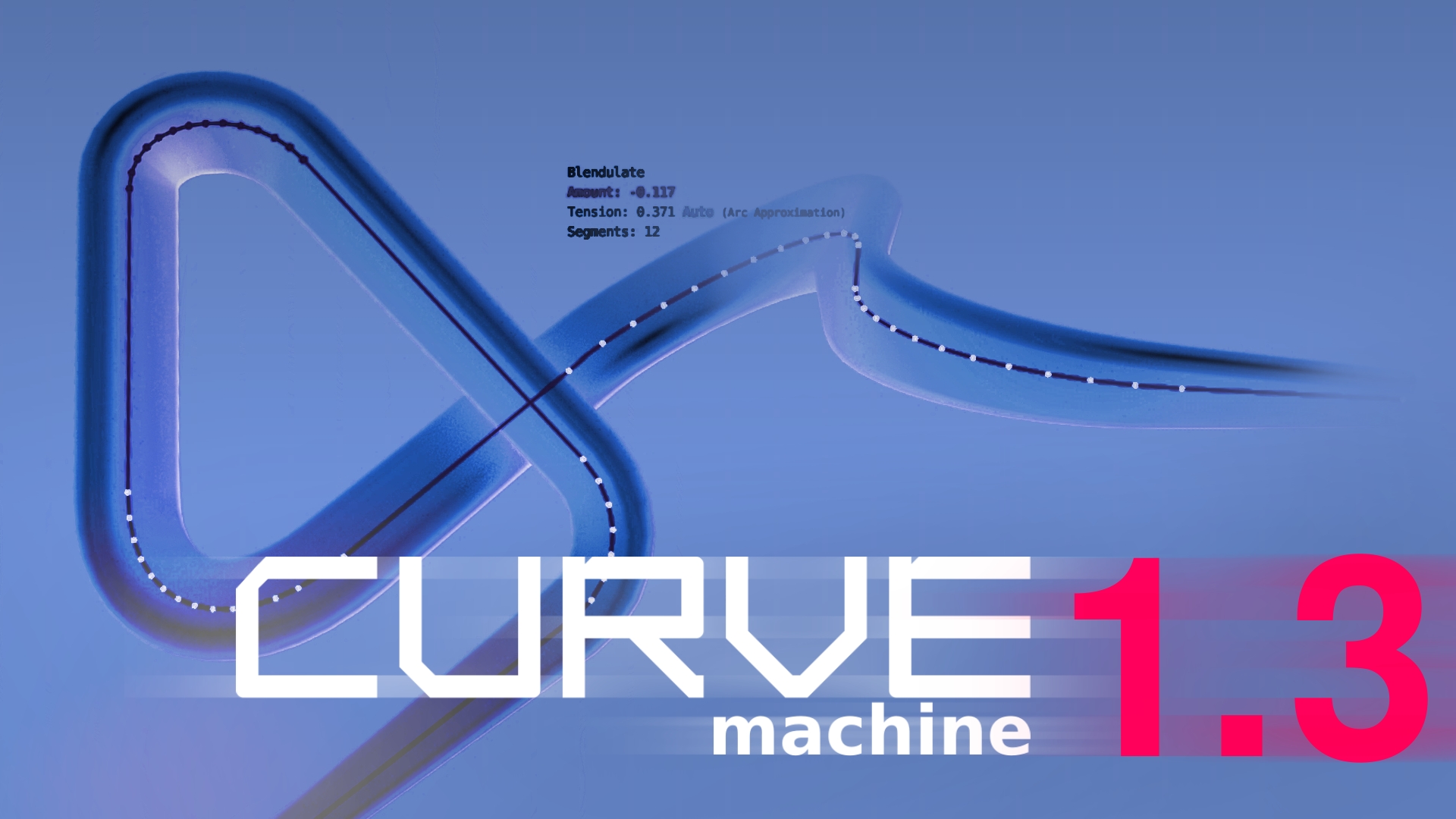 CURVEmachine v1.3.0 fro Blender 拐角曲线插件