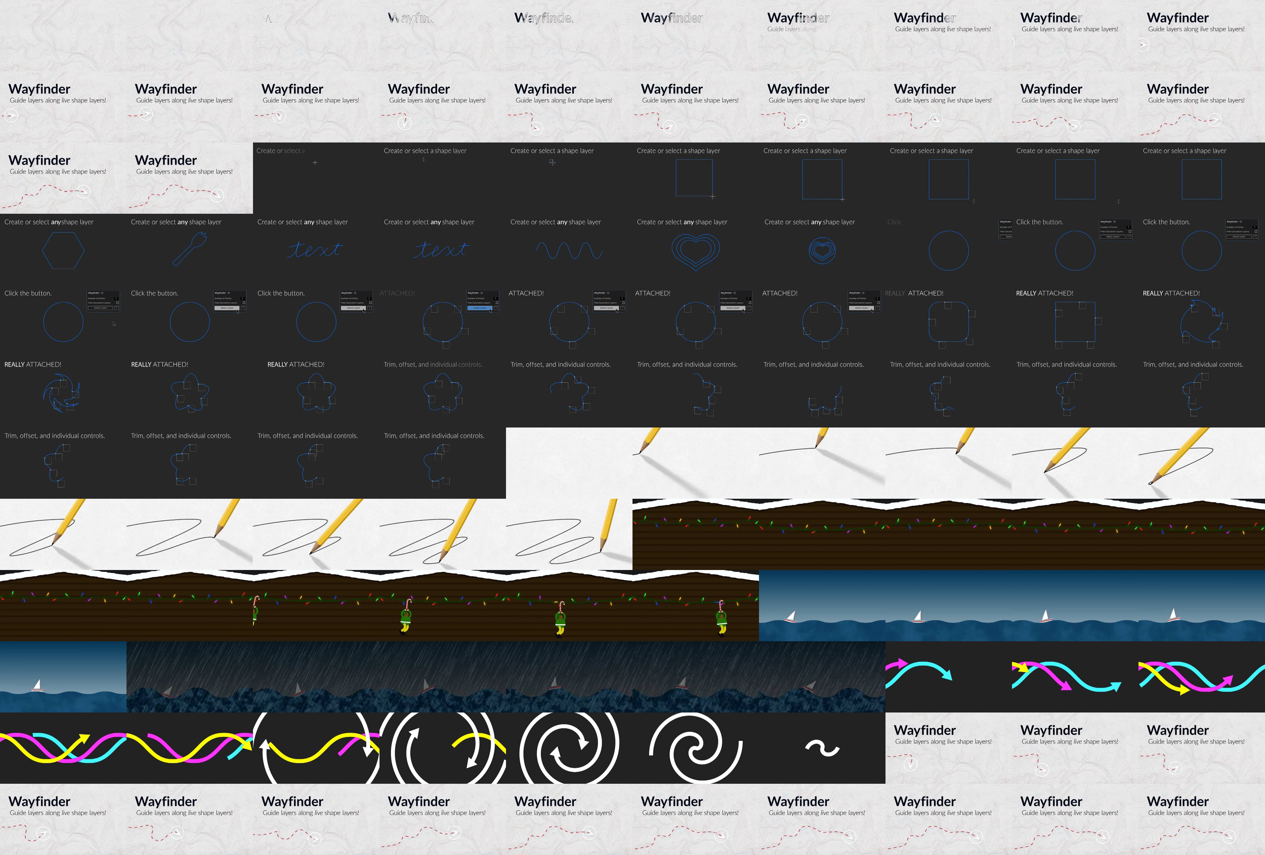 Wayfinder v1.2.8 fro After Effects 图形路径跟踪脚本