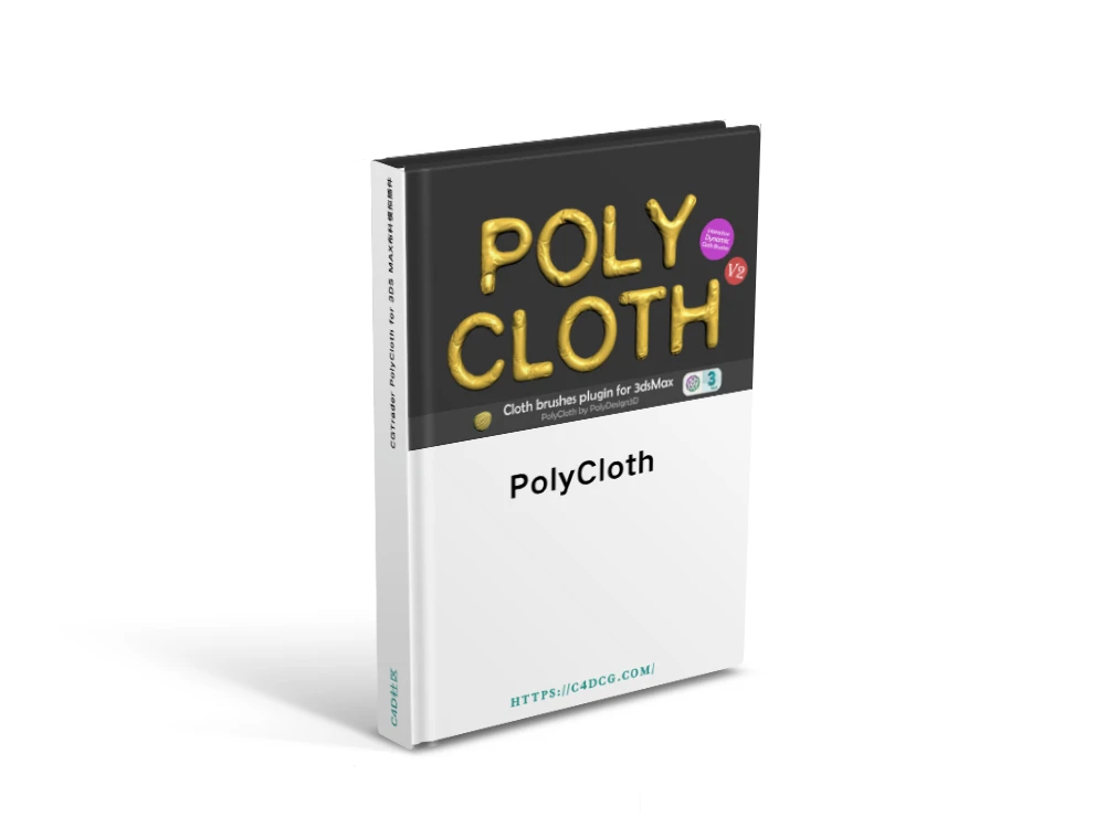 CGTrader PolyCloth 2.07 for 3DS MAX布料模拟插件