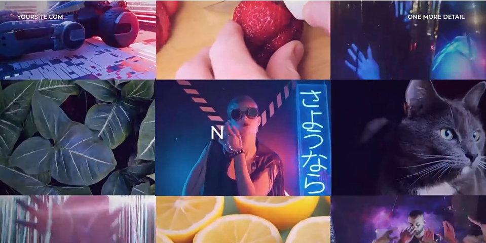 时尚视频包装宣传片头 Intro Opening – Vibrant & Modern Slideshow 56548106