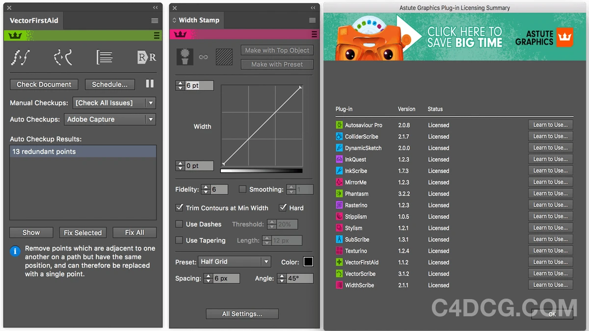 Astute Graphics Plug-ins 4.3.2 Fro Illustrator 矢量创意插件