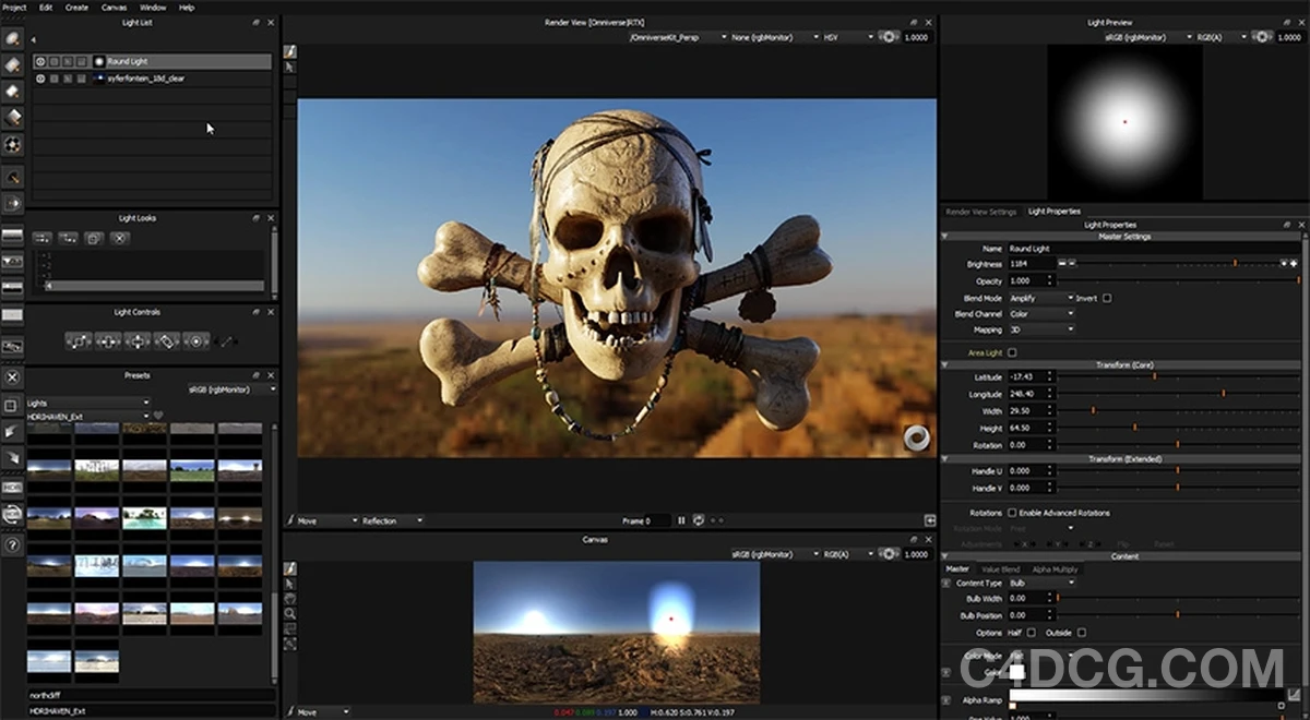 Lightmap HDR Light Studio 8.2.6.2025.0304 HDR灯光模拟软件