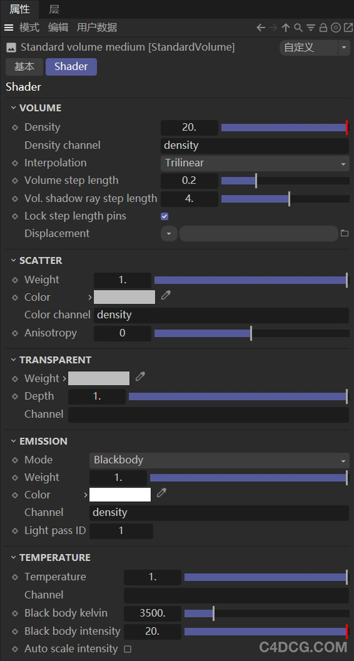 Octane也能像Redshift一样直接识别C4D Pyro模拟的烟火效果啦！