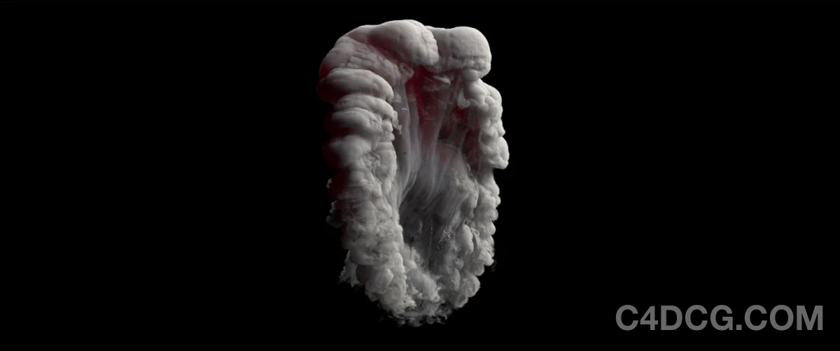 Octane也能像Redshift一样直接识别C4D Pyro模拟的烟火效果啦！