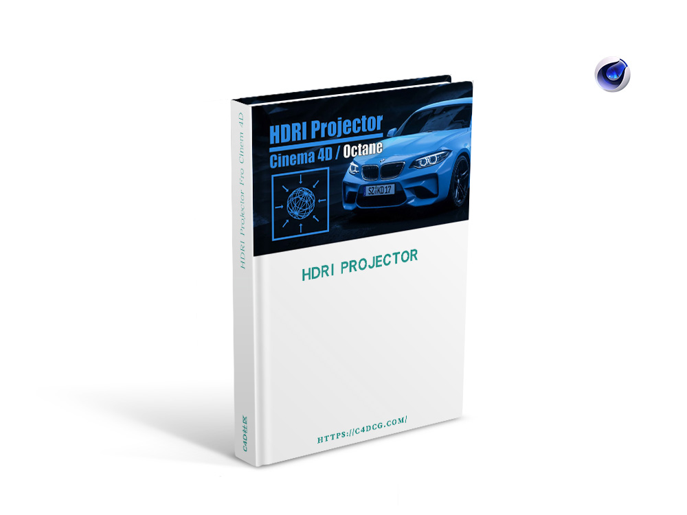 Cinema 4D Octane HDRI Projector V1.2 Fro Cinema ALL HDR图片投射环境插件破解版