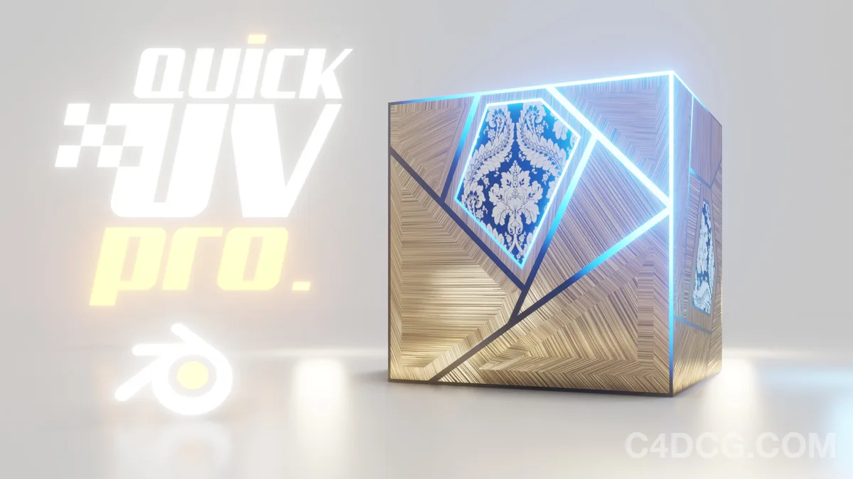 Quick Uv Pro V3.1 Fro Blender 快速展UV插件