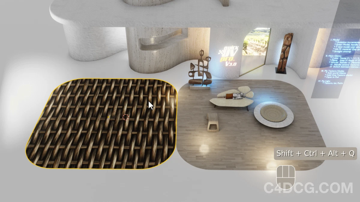 Quick Uv Pro V3.1 Fro Blender 快速展UV插件