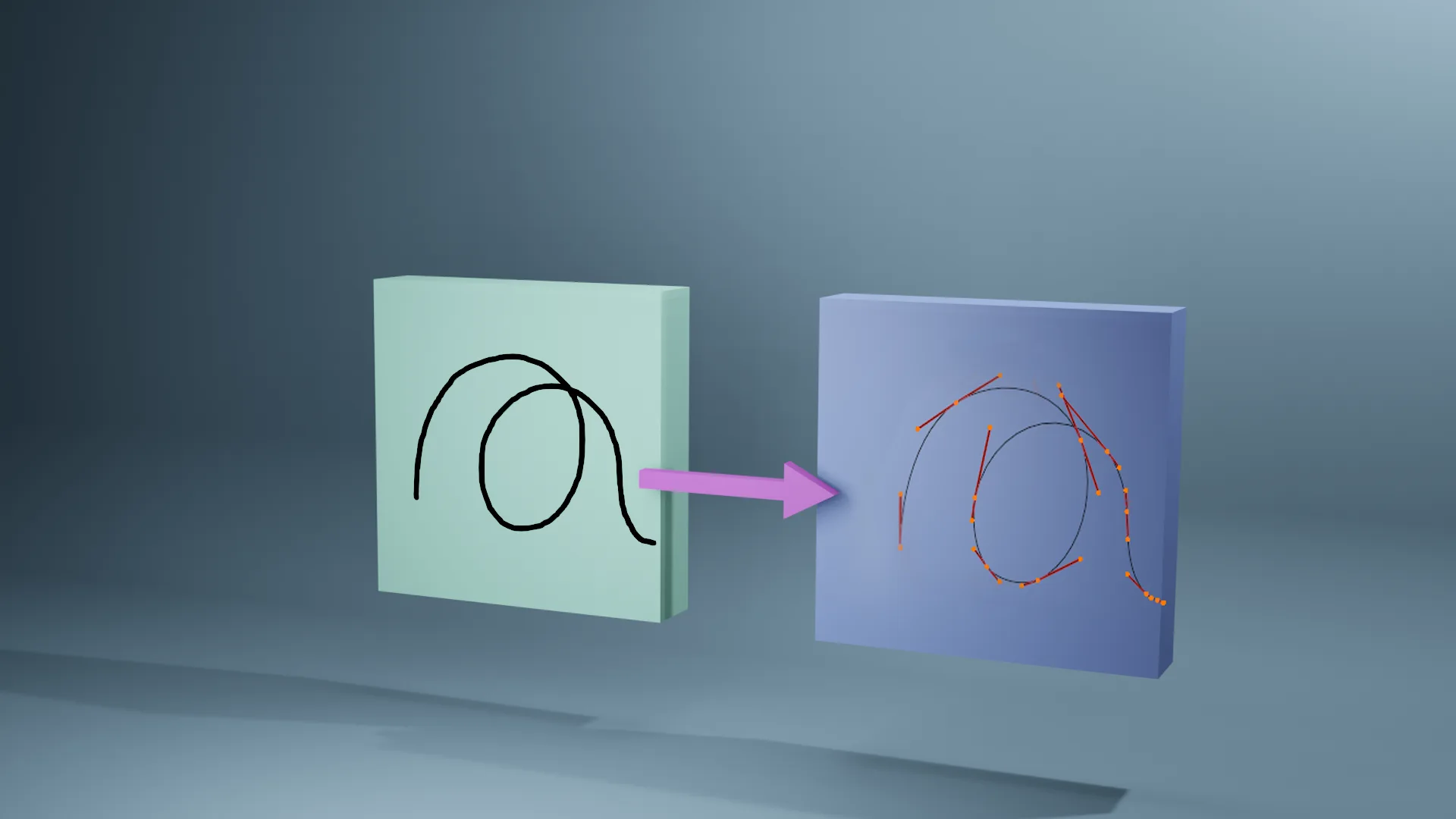 Grease Pencil to Curves v0.4.3 fro blender 蜡笔绘制样条插件