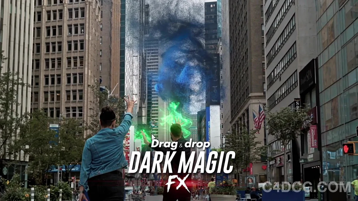 魔法能量特效合成视频素材 – DARK MAGIC Pack